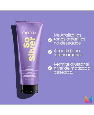 MATRIX TOTAL RESULTS SO SILVER MASK 200 ML.