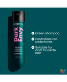 MATRIX TOTAL RESULTS DARK ENVY SHAMPOO 300 ML - El Palacio De La Belleza