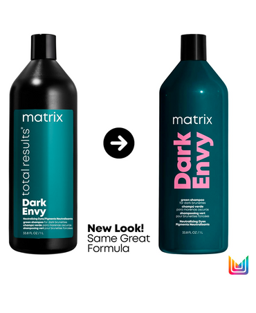 MATRIX TOTAL RESULTS DARK ENVY SHAMPOO LITRO - El Palacio De La Belleza