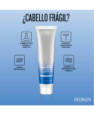 REDKEN EXTREME BLEACH RECOVERY CICA-CREAM 150 ML. - El Palacio De La Belleza