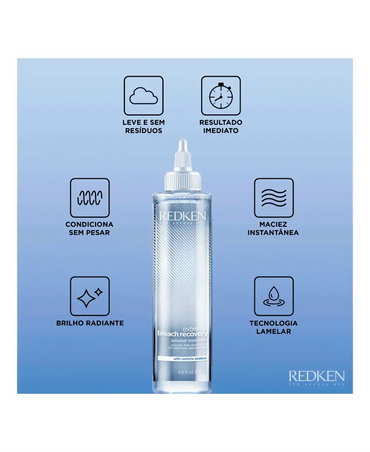 REDKEN EXTREME BLEACH RECOVERY LAMELLAR TREATMENT 200 ML. - El Palacio De La Belleza