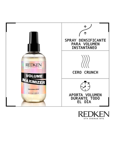 REDKEN VOLUME MAXIMIZER SPRAY 250 ML. - El Palacio De La Belleza