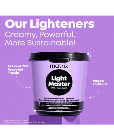 MATRIX LIGHT MASTER DECOLORANTE PRE- BONDED 453 GRS. NUEVO