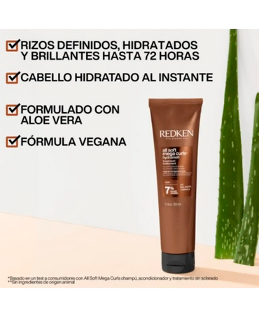 REDKEN ALL SOFT MEGA HYDRAMELT TREATMENT LEAVE IN 150 ML. 2021