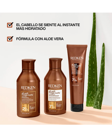 REDKEN ALL SOFT MEGA HYDRAMELT TREATMENT LEAVE IN 150 ML. 2021