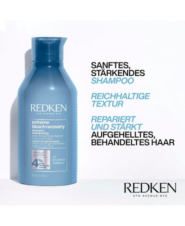 REDKEN EXTREME BLEACH RECOVERY SHAMPOO LITRO 2021 - El Palacio De La Belleza