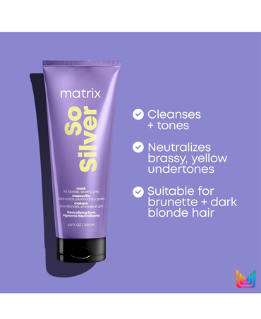 MATRIX TOTAL RESULTS SO SILVER MASK 500 ML.
