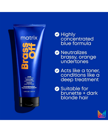MATRIX TOTAL RESULTS BRASS OFF MASCARILLA 500 ML.