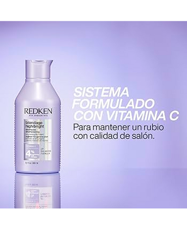 REDKEN BLONDAGE HIGH BRIGHT SHAMPOO 300 ML.