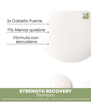 BIOLAGE STRENGTH RECOVERY SHAMPOO FORTIFICANTE 1 LT.