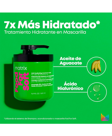 MATRIX FOOD FOR SOFT MASK 500 ML.