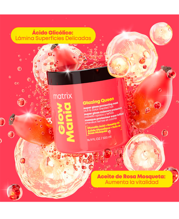 MATRIX TOTAL RESULTS GLOW MANIA COLOR PROTECTING MASK 500 ML.