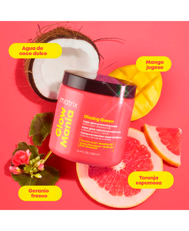 MATRIX TOTAL RESULTS GLOW MANIA COLOR PROTECTING MASK 500 ML.