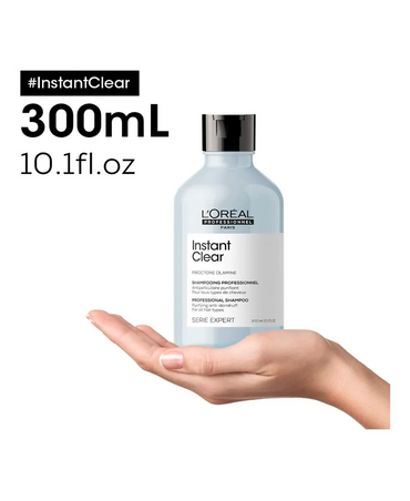 LP LOREAL SERIE EXPERT INSTANT CLEAR SHAMPOO 300 ML. CASPA