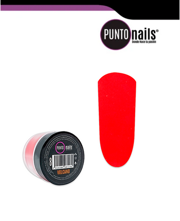 PUNTO NAILS VOLCANO ACRILICO DE COLOR LOAIRA 7 GRS.#8