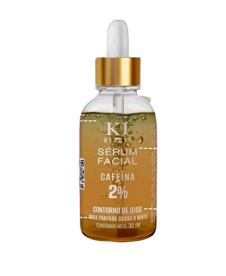 KJ SERUM FACIAL CAFEINA CONTORNO OJOS 30 ML.