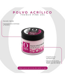 ORGANIC POLVO ACRILICO FRENCH PINK 1 OZ./28 GRS.