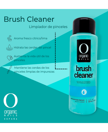ORGANIC BRUSH CLEANER 120 ML. - El Palacio De La Belleza