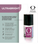 ORGANIC TOP COAT ULTRABRIGHT 15 ML. - El Palacio De La Belleza