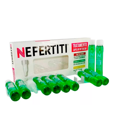 NEFERTITI AMPOLLETAS AGUACATE Y CITRICOS C/10 PZAS.