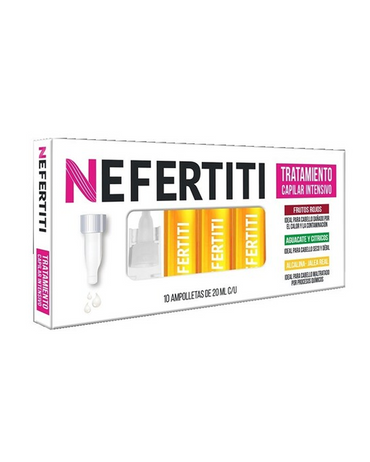 NEFERTITI AMPOLLETAS ALCALINA-JALEA REAL C/10 PZAS.