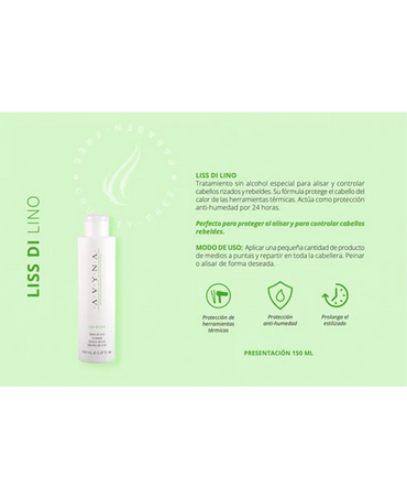 AVYNA LISS DI LINO 150 ML.