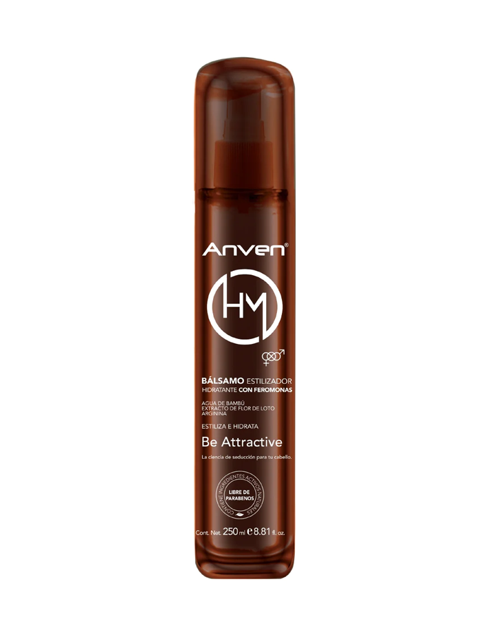ANVEN BALSAMO ESTILIZADOR HIDRATANTE CON FEROMONAS 250 ML.
