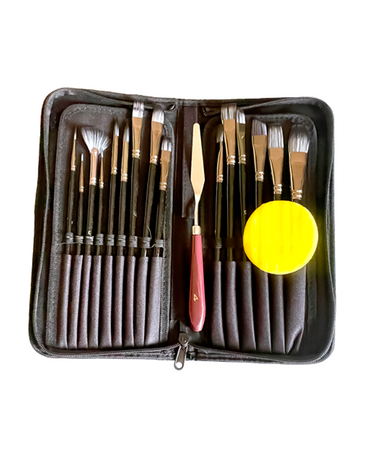BELLET CARTERA DE PINCELES SINTETICOS PARA MAQUILLAJE ARTISTICO