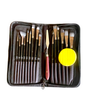 BELLET CARTERA DE PINCELES SINTETICOS PARA MAQUILLAJE ARTISTICO