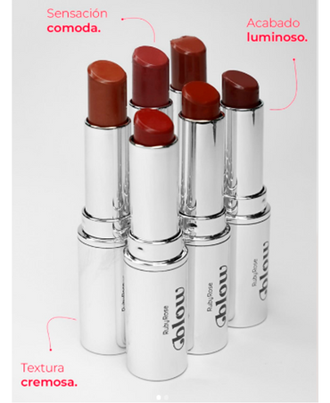 RUBY ROSE BLOW BESTIES LABIAL EN BARRA SATINADO HB- L6002 BLISTER 36 PIEZAS