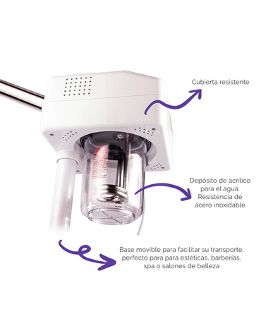 LETMEX VAPORIZADOR FACIAL BLANCO BM3053