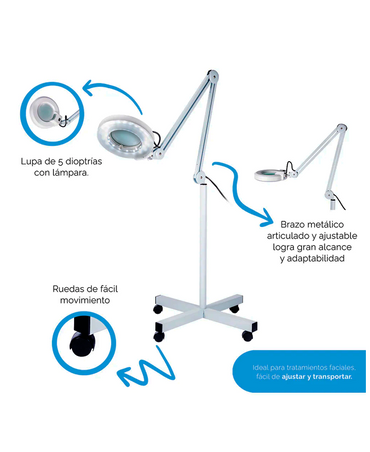 LETMEX LUPA CON LAMPARA BM3150