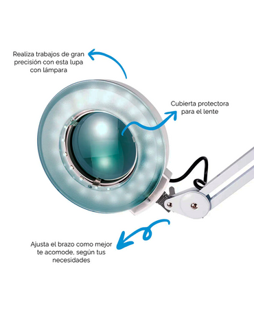 LETMEX LUPA CON LAMPARA BM3150