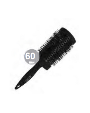 TANYS CEPILLO BR145R REDONDO JUMBO NEGRO 6 CM.