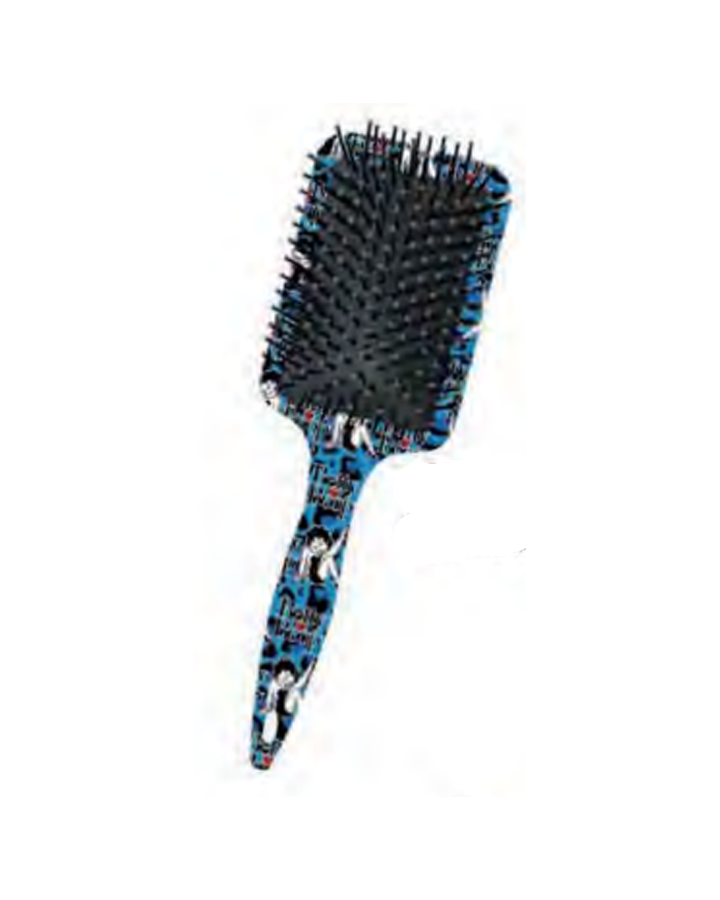 TANYS CEPILLO BR211A PALETA BETTY BOOP LEOPARDO AZUL