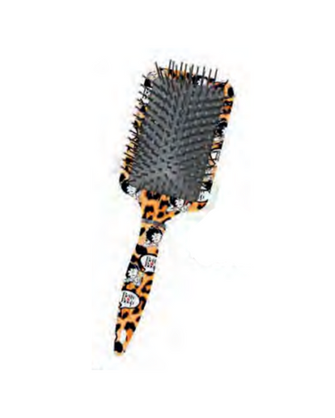TANYS CEPILLO BR211C PALETA BETTY BOOP LEOPARDO AMARILLO