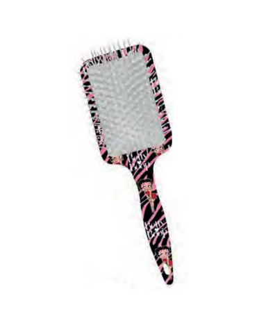 TANYS CEPILLO BR211D PALETA BETTY BOOP CEBRA ROSA