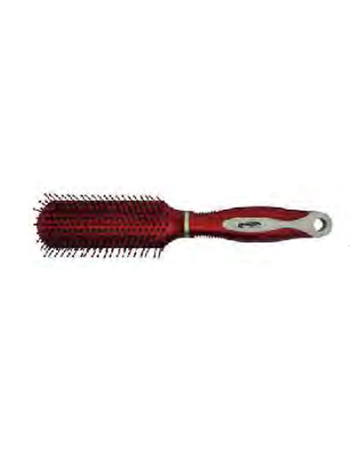 TANYS CEPILLO ARAÑA ROJO METALICO PLANO BR223R1