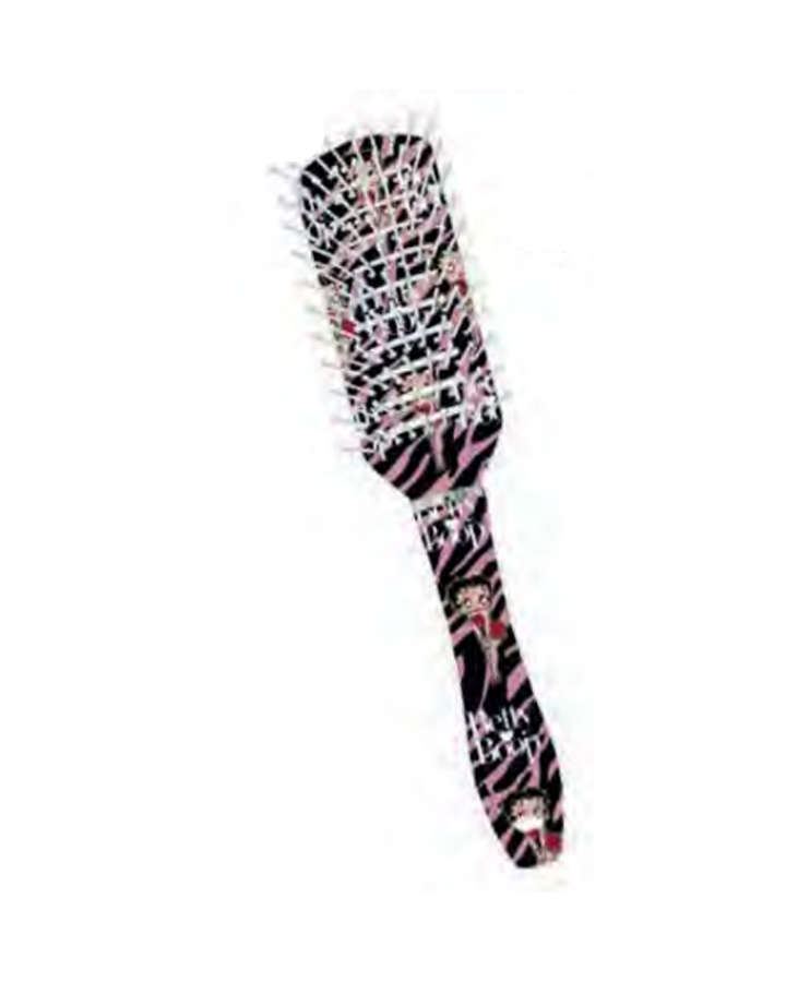 TANYS CEPILLO BR231D VENTILADO BETTY BOOP CEBRA ROSA(D)