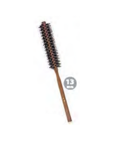 TANYS CEPILLO BR808 REDONDO CERDAS JABALI 13 MM.