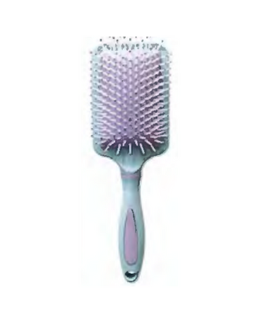 TANYS CEPILLO PALETA ACOLCHONADO VERDE O AZUL POPOTE RECICLADO BR811S