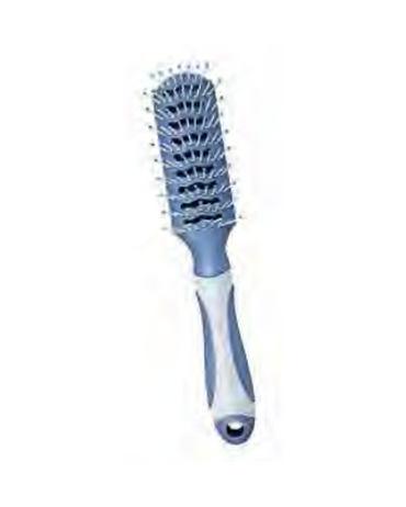 TANYS CEPILLO BR9542D-M VENTILADO AZUL MANGO BLANCO(D)