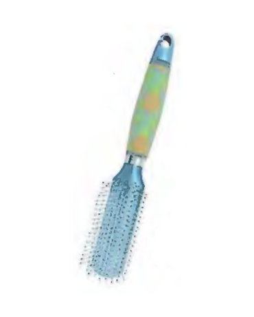 TANYS CEPILLO BR9543B-P PLANO MANGO ERGONOMICO DE SILICON FLORES(D)