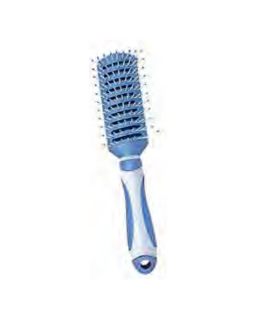 TANYS CEPILLO BR9552D-M VENTILADO AZUL MANGO BLANCO(D)