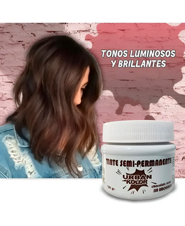 KOLOR SHOT MASCARILLA URBAN CHOCOLATE 120 GRS.