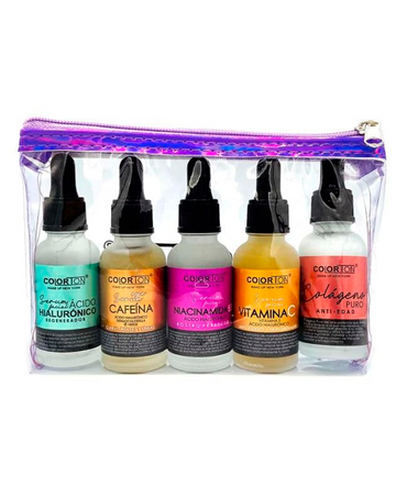 COLORTON KIT SERUM CUIDADO FACIAL EDICION ESPECIAL C/5 PZS.