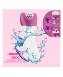 TIMCO COMBO DEPILADORA FACIAL DW-605 + TINA PARA PEDICURE COMDW605