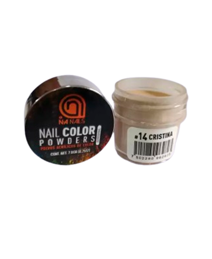 NA POLVO DE COLOR #14 CRISTINA/NUDE BEIGE 1/4 OZ