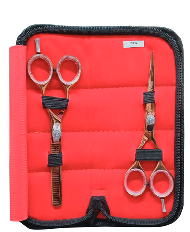 GERMANY KIT TIJERAS 2 PIEZAS ROSE GOLD D-212