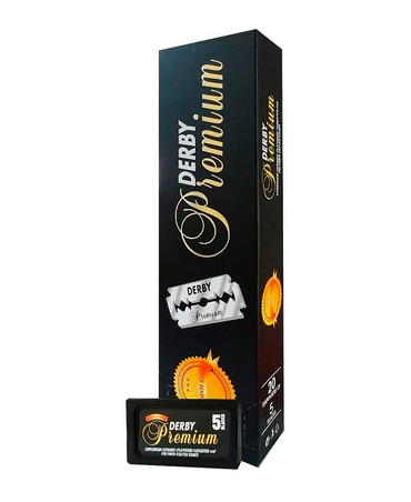 DERBY PREMIUM NAVAJA DOBLE FILO C/100 PZAS.